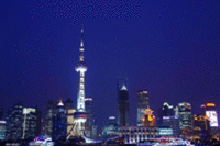 Shanghai Night Skyline