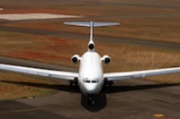 Aeroplane on Landing Strip