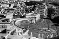 Aerial view of Rome