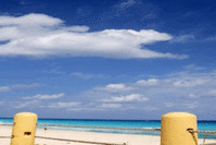 Cancun beach view