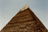 Ancient pyramid at Cairo