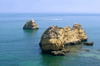 Atlantic ocean in Algarve