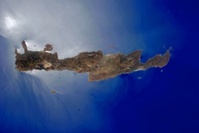 Above View of the island Crete, Greece